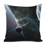 Planet And Space Print Pillow Cover