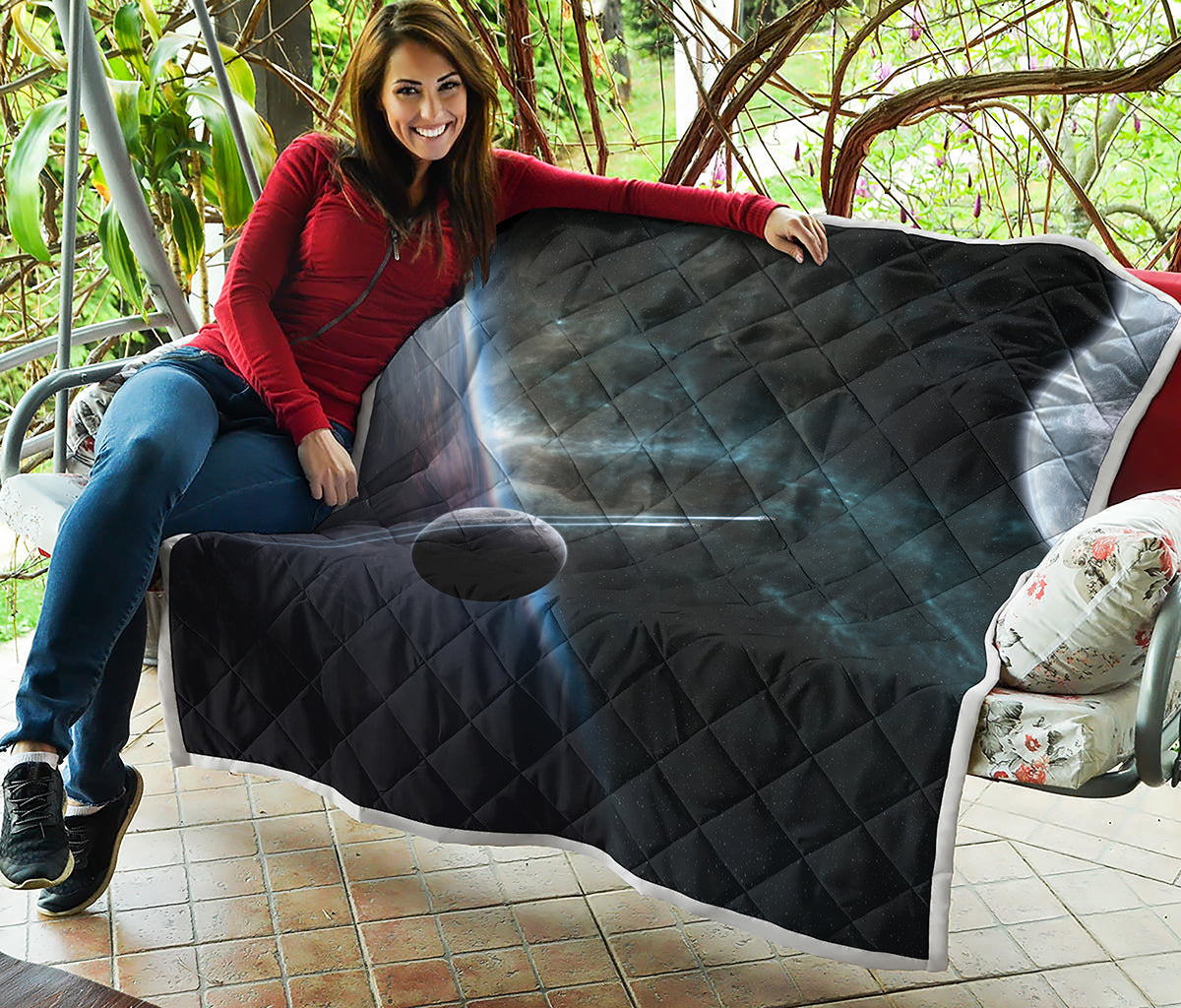 Planet And Space Print Quilt