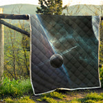 Planet And Space Print Quilt