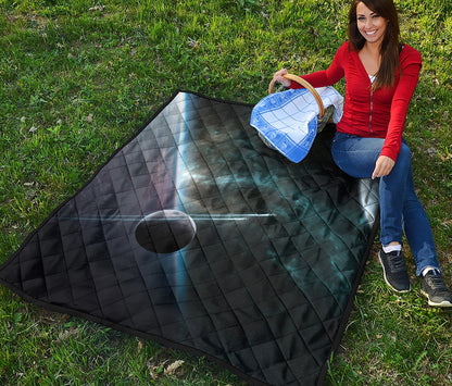 Planet And Space Print Quilt