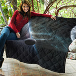 Planet And Space Print Quilt