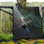 Planet And Space Print Quilt