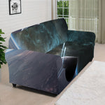 Planet And Space Print Sofa Cover