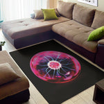Plasma Ball Print Area Rug