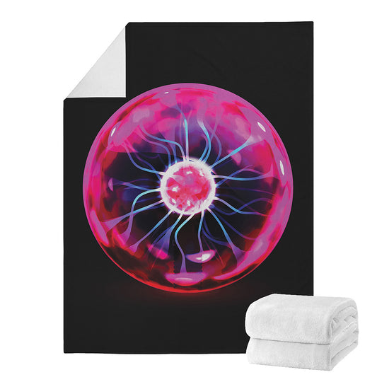 Plasma Ball Print Blanket