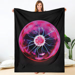 Plasma Ball Print Blanket