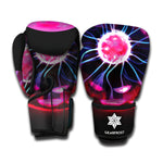 Plasma Ball Print Boxing Gloves