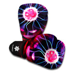 Plasma Ball Print Boxing Gloves