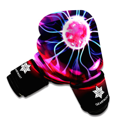 Plasma Ball Print Boxing Gloves