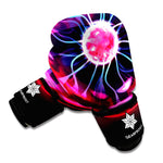 Plasma Ball Print Boxing Gloves