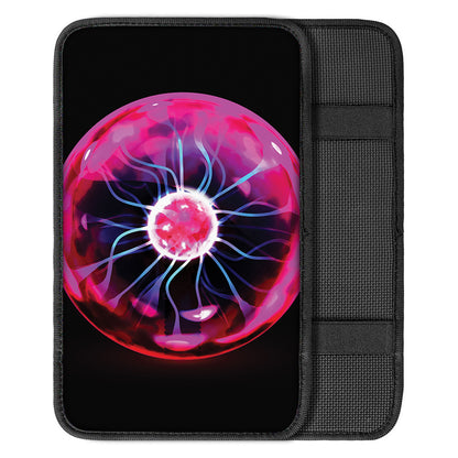 Plasma Ball Print Car Center Console Cover