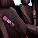 Plasma Ball Print Car Seat Belt Covers