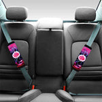 Plasma Ball Print Car Seat Belt Covers