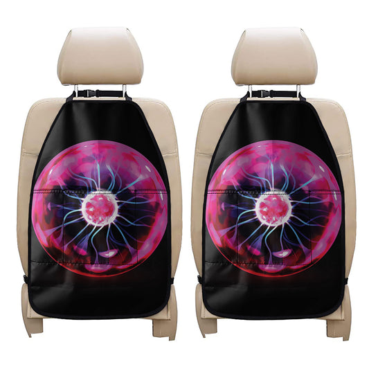 Plasma Ball Print Car Seat Organizers