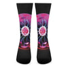 Plasma Ball Print Crew Socks