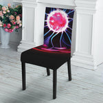 Plasma Ball Print Dining Chair Slipcover