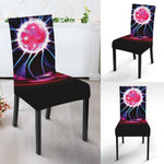Plasma Ball Print Dining Chair Slipcover