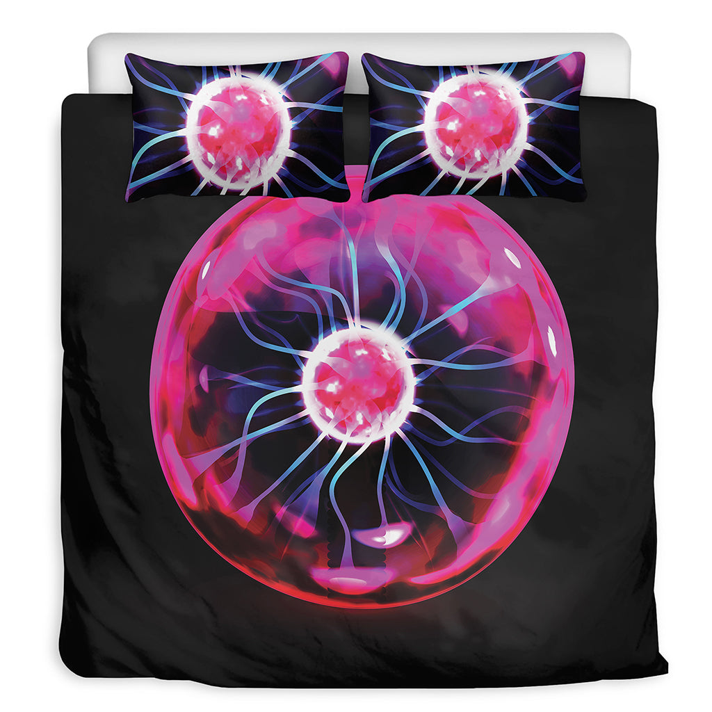 Plasma Ball Print Duvet Cover Bedding Set