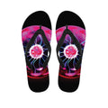 Plasma Ball Print Flip Flops