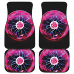 Plasma Ball Print Front and Back Car Floor Mats