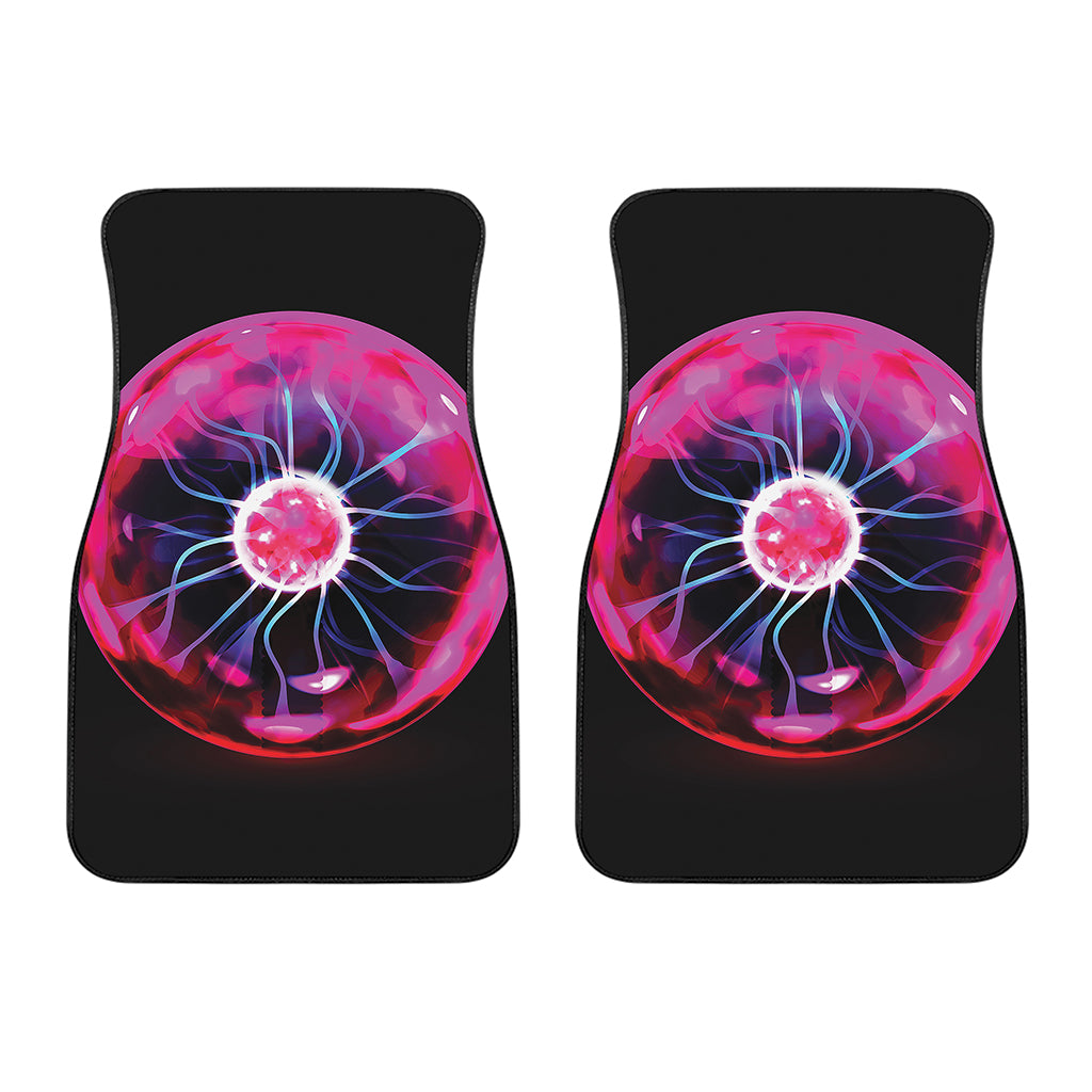 Plasma Ball Print Front Car Floor Mats