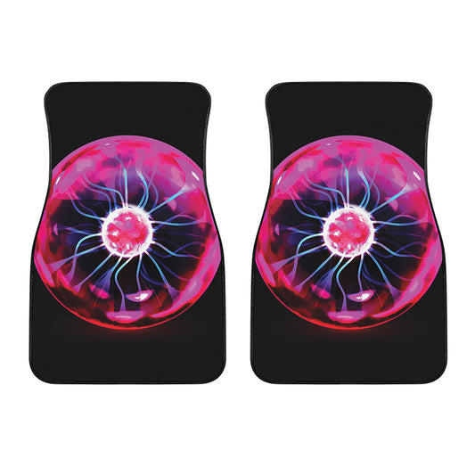 Plasma Ball Print Front Car Floor Mats