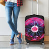 Plasma Ball Print Luggage Cover