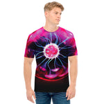 Plasma Ball Print Men's T-Shirt