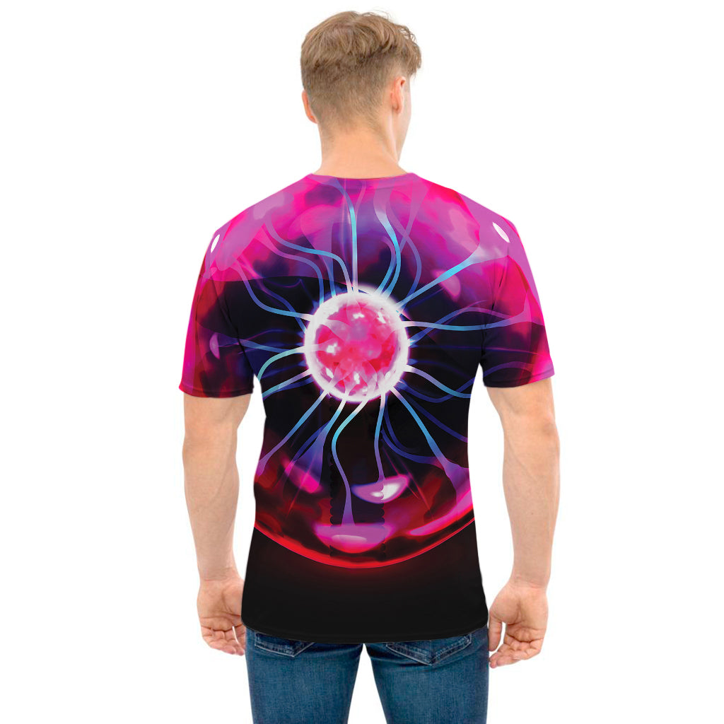 Plasma Ball Print Men's T-Shirt