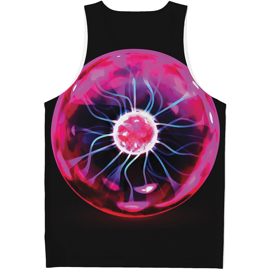 Plasma Ball Print Men's Tank Top