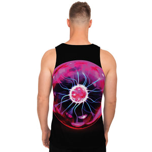 Plasma Ball Print Men's Tank Top