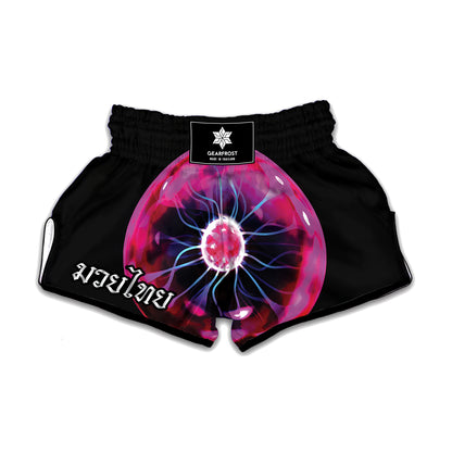 Plasma Ball Print Muay Thai Boxing Shorts