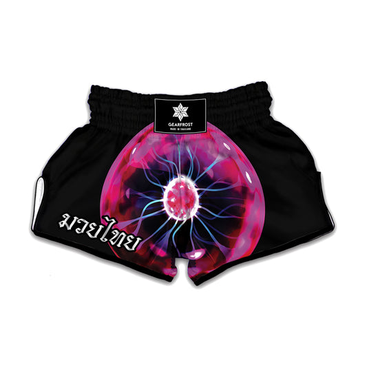 Plasma Ball Print Muay Thai Boxing Shorts