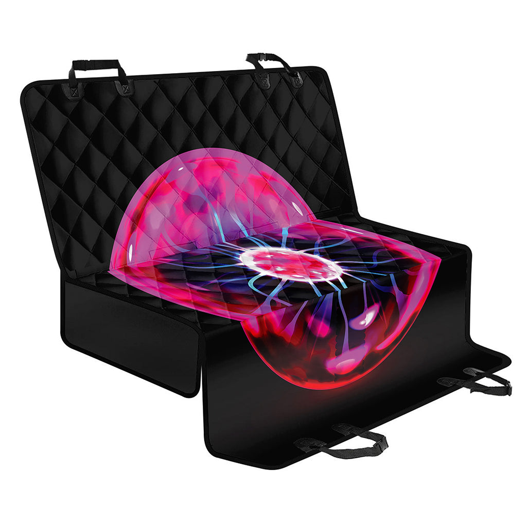 Plasma Ball Print Pet Car Back Seat Cover