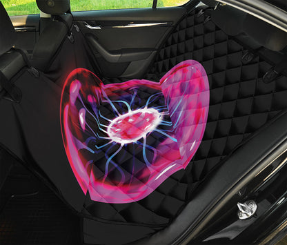 Plasma Ball Print Pet Car Back Seat Cover