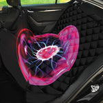 Plasma Ball Print Pet Car Back Seat Cover