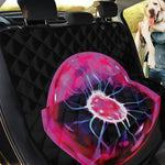 Plasma Ball Print Pet Car Back Seat Cover