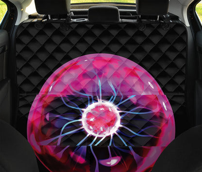 Plasma Ball Print Pet Car Back Seat Cover