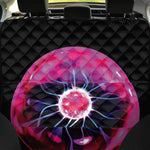 Plasma Ball Print Pet Car Back Seat Cover