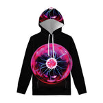 Plasma Ball Print Pullover Hoodie
