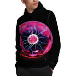 Plasma Ball Print Pullover Hoodie