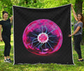 Plasma Ball Print Quilt