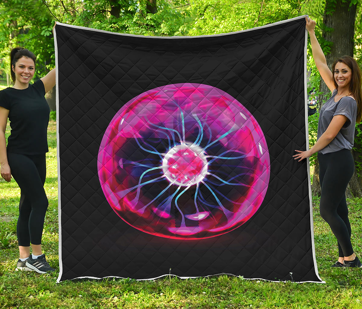 Plasma Ball Print Quilt