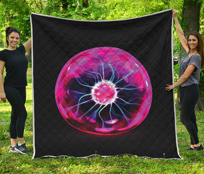 Plasma Ball Print Quilt