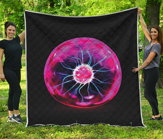 Plasma Ball Print Quilt
