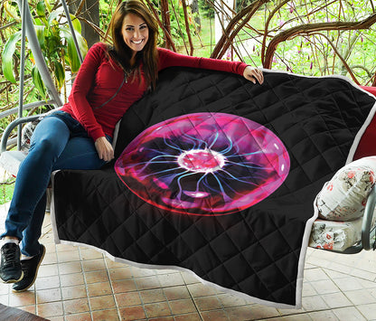 Plasma Ball Print Quilt