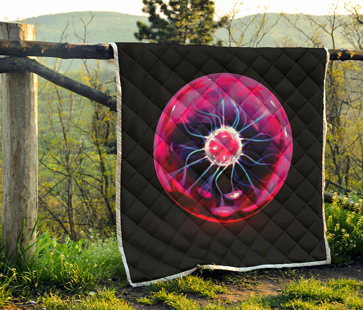 Plasma Ball Print Quilt