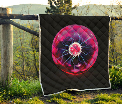 Plasma Ball Print Quilt