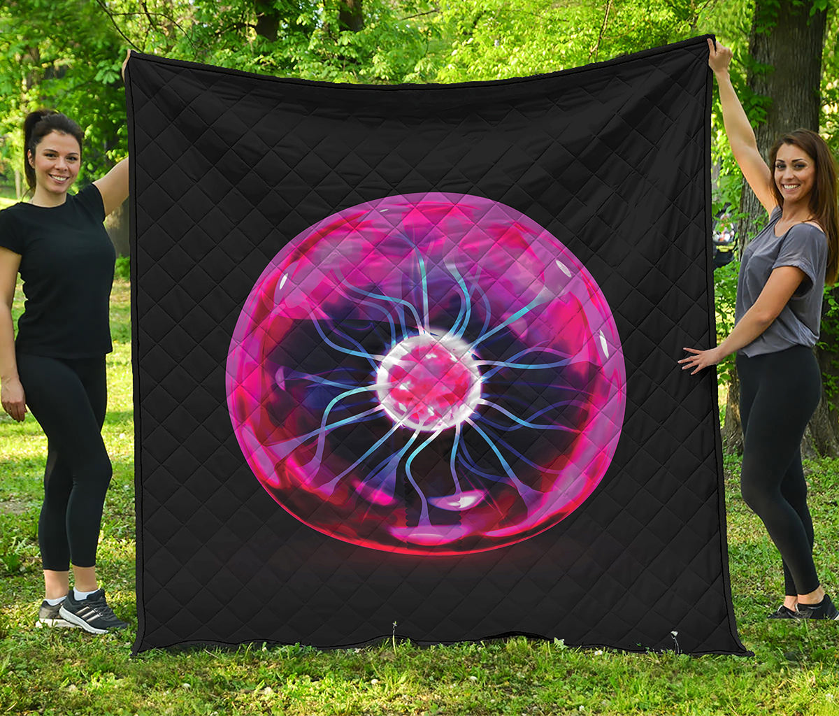 Plasma Ball Print Quilt