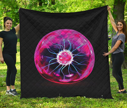 Plasma Ball Print Quilt